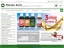 Tablet Screenshot of pharmaactiv.com